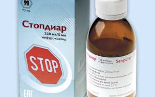 Стопдиар (Stopdiar) суспензия для детей. Инструкция по применению, цена