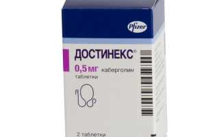 Достинекс. Инструкция по применению для прекращения лактации. Отзывы