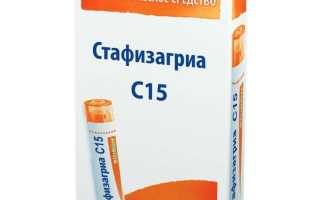 Стафизагрия гомеопатия. Показания к применению, инструкция 6, 12, 30, 200, 1000. Описание препарата