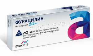 Фурацилин при цистите в таблетках. Инструкция по применению