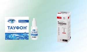 Таурин или Тауфон глазные капли. Что лучше, разница
