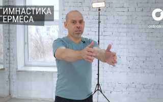 Гимнастика Гермеса для мужчин. Упражнения, отзывы врачей