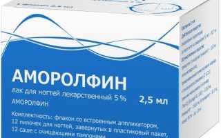 «Аморолфин» — лак для лечения грибка ногтей. Инструкция по применению, отзывы, цена