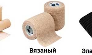 Как забинтовать колено эластичным бинтом