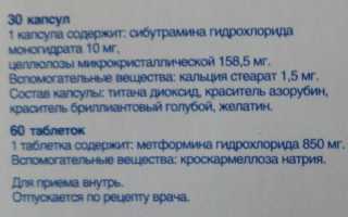 Редуксин Мет 10-15 мг. Отзывы худеющих, фото, как принимать