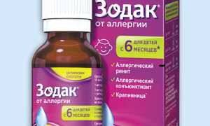 Зодак (Zodac) капли. Показания к применению
