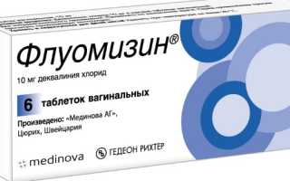 Флуомизин. Инструкция по применению, цена, аналоги, отзывы