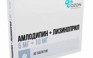 Амлодипин и Лизиноприл вместе можно принимать? Схема приема
