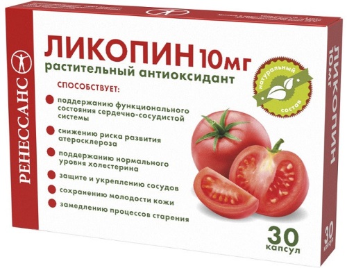 Ликопин (Lycopene). Инструкция по применению в таблетках, аналоги, для чего нужен организму, цена
