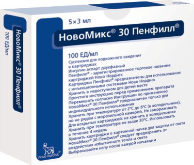 НовоМикс 30 ФлексПен. Инструкция по применению, цена, отзывы