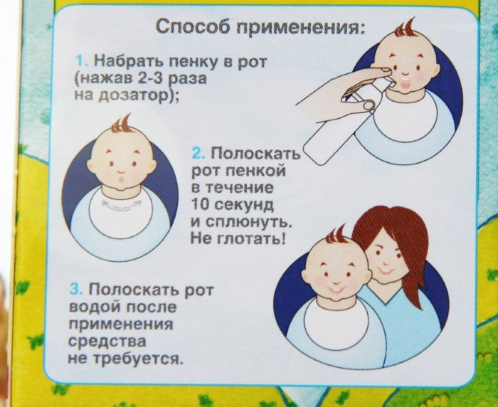 Пенка Splat (Сплат) для зубов детская. Инструкция по применению, цена, отзывы