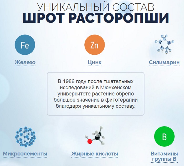 Шрот расторопши. Инструкция по применению для похудения, печени, от кашля, для детей. Полезные свойства и противопоказания, как принимать