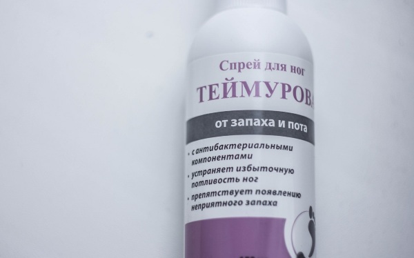 Спрей Теймурова для ног. Отзывы, инструкция по применению, состав, цена. Можно ли использовать для подмышек