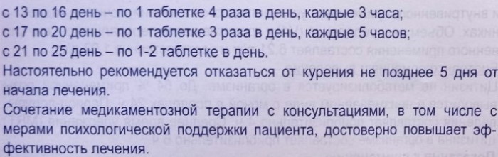 Табекс (Tabex). Отзывы о таблетках курильщиков, цена