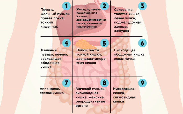 Давит под правым ребром спереди. Что это может быть