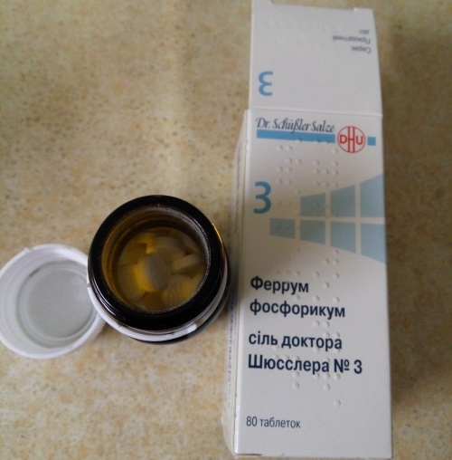 Феррум фосфорикум (Ferrum phosphoricum) гомеопатия. Показания к применению, инструкция