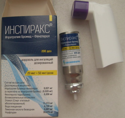 Бронхорасширяющие препараты. Таблетки для ингаляций взрослым