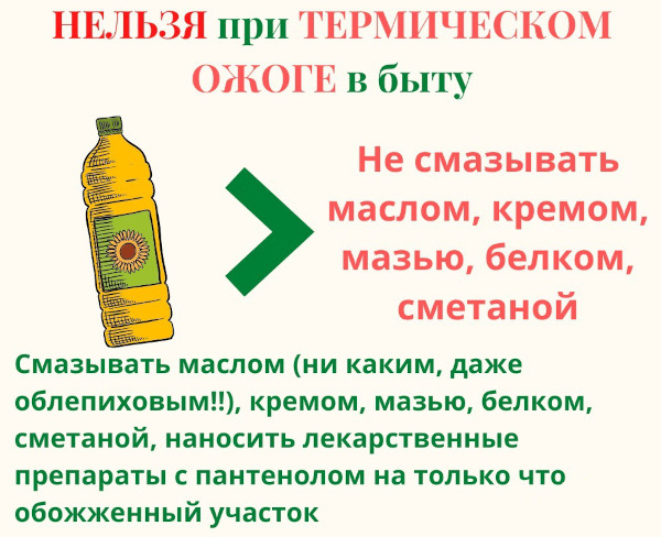 Облепиховое масло при ожогах. Инструкция по применению