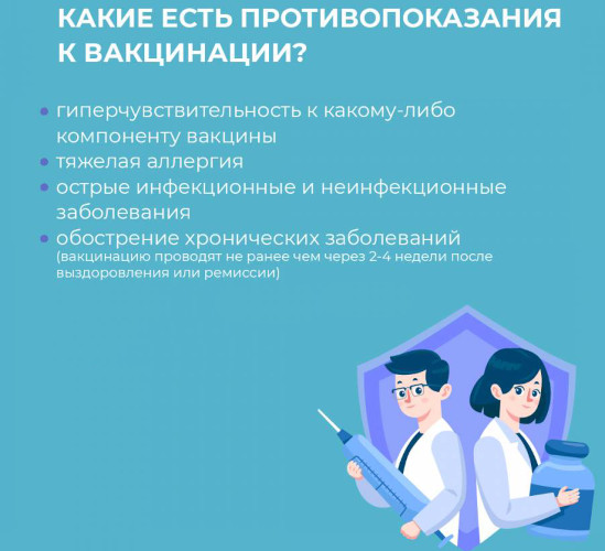 Прививки детям. График до 1 года по месяцам, таблица