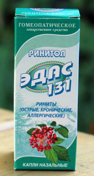 Ринитол Эдас-131. Инструкция по применению, отзывы, цена