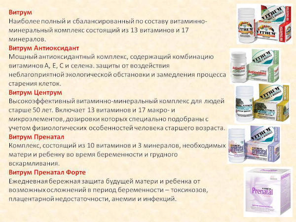 Витрум или Компливит: что лучше для женщин