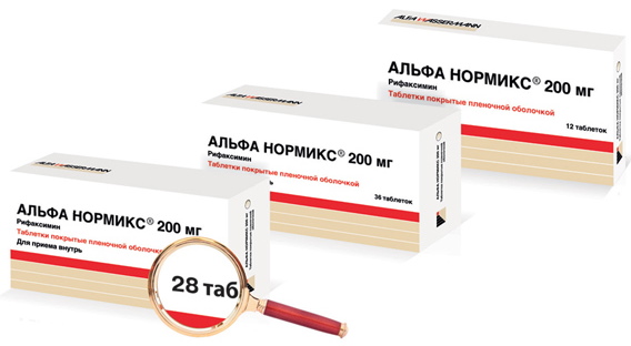 Альфа Нормикс и его аналоги. Список, цены, отзывы