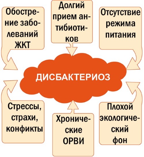 Дисбиоз с преобладанием условно патогенных анаэробных микроорганизмов кишечника, в гинекологии: выраженный, умеренный