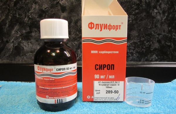 Флуифорт (Fluifort) сироп для детей. Отзывы, инструкция по применению, аналоги