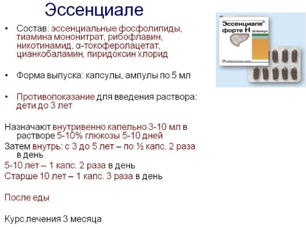 Фосфоглив или Эссенциале. Что лучше, мнение врачей