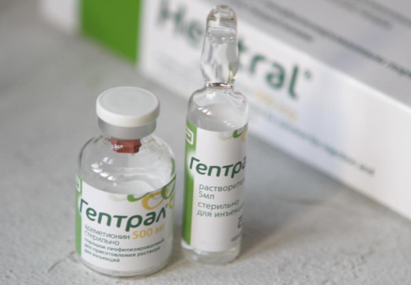 Гептрал (Heptral) раствор для инъекций. Инструкция по применению, отзывы