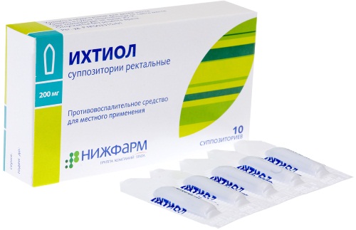Ихтиоловые свечи в гинекологии. Инструкция по применению, цена, отзывы