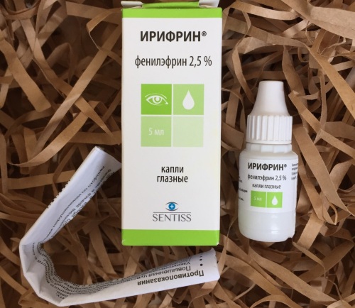 Ирифрин (Irifrin) глазные капли. Отзывы, инструкция, аналоги, цена