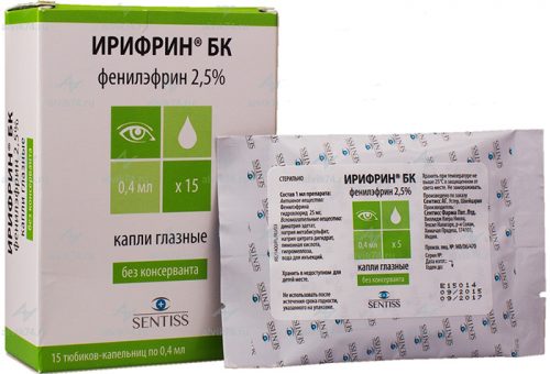 Ирифрин глазные капли и аналоги дешевле. Цена