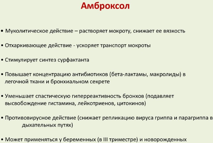 Муколитики. Список препаратов взрослым при кашле, бронхите, гайморите
