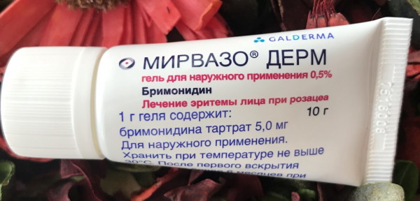 Мирвазо Дерм (Mirvaso Derm) гель. Отзывы, фото до и после