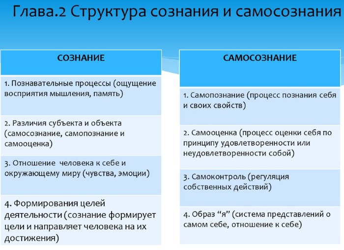 Сознание в психологии. Что это такое, функции, свойства, измененные состояния, проявления