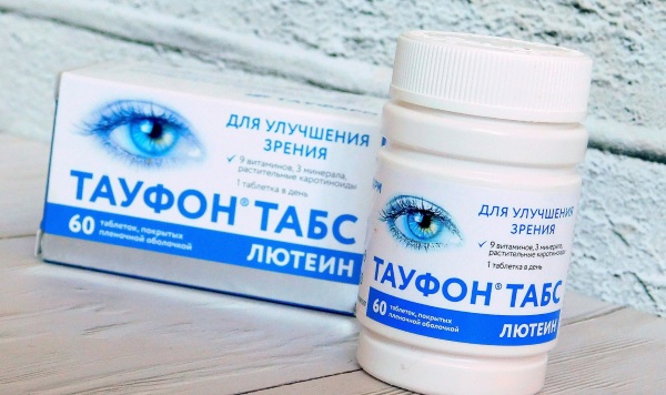 Тауфон Табс Лютеин. Инструкция по применению, цена, отзывы