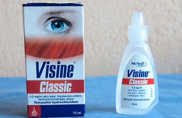 Визин (Visine) глазные капли. Цена, инструкция по применению, аналоги